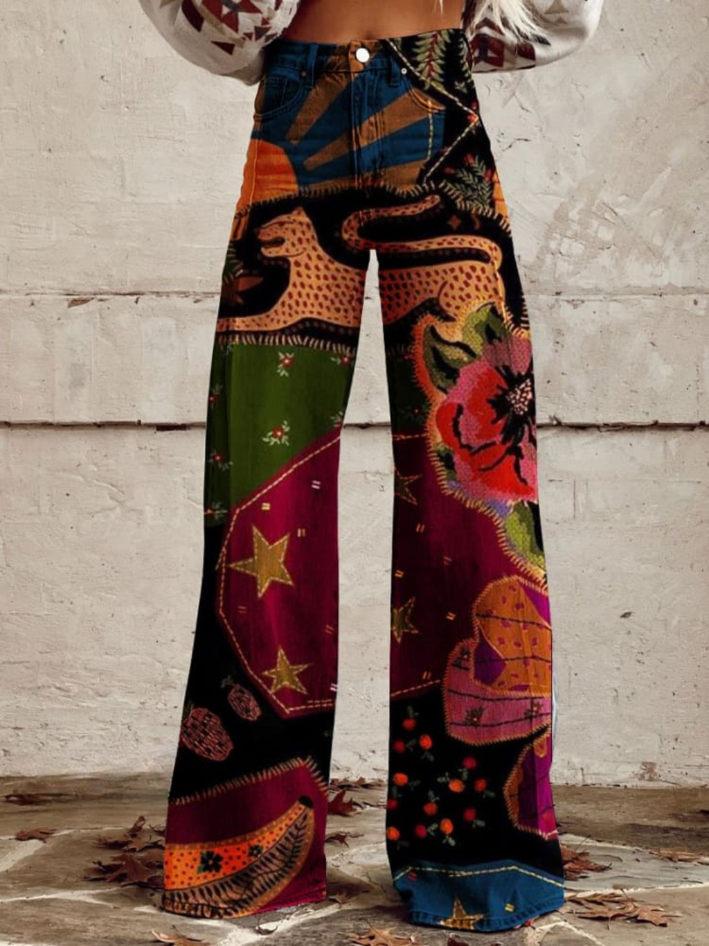 Léna - Pantalones Bohemios Chic