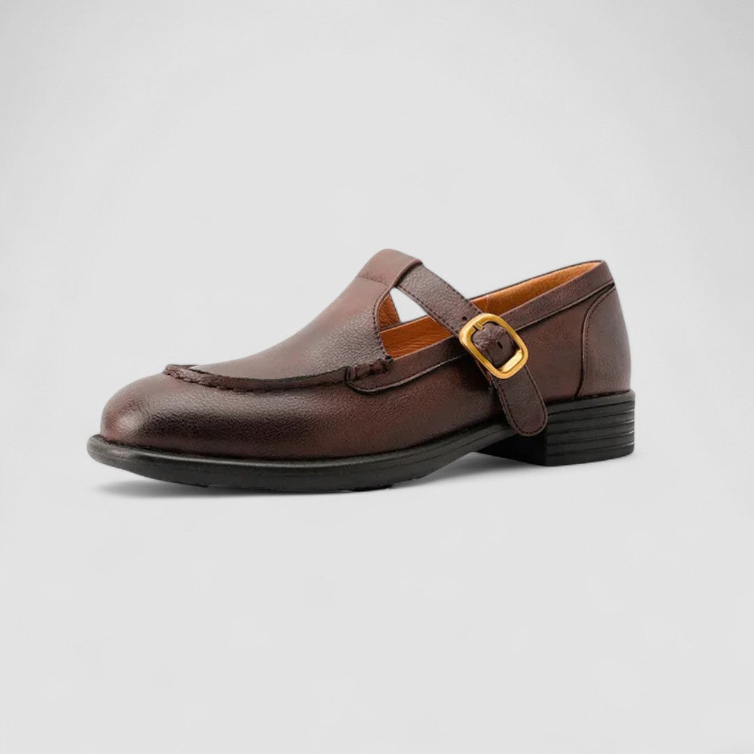 Zhelynne | Zapatos Mary Jane ortopédicos con puntera cuadrada