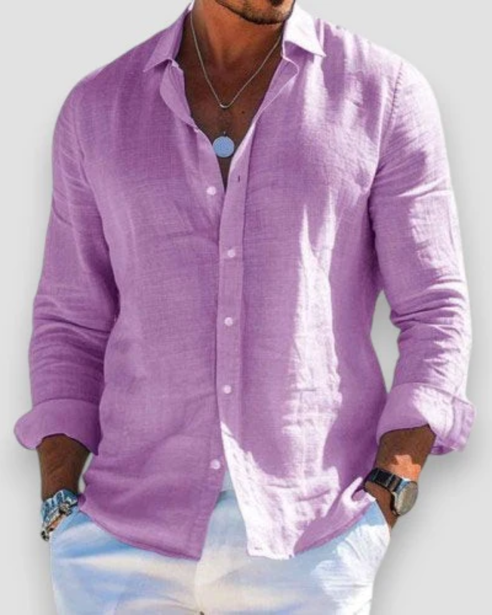 Camisa casual para hombre
