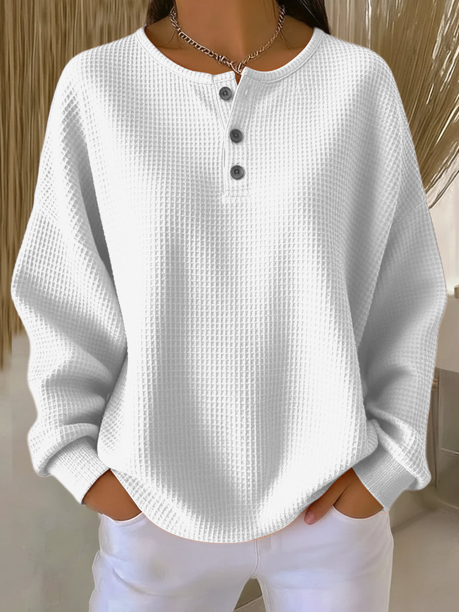 Adèle™ |Sudadera con cuello elegante