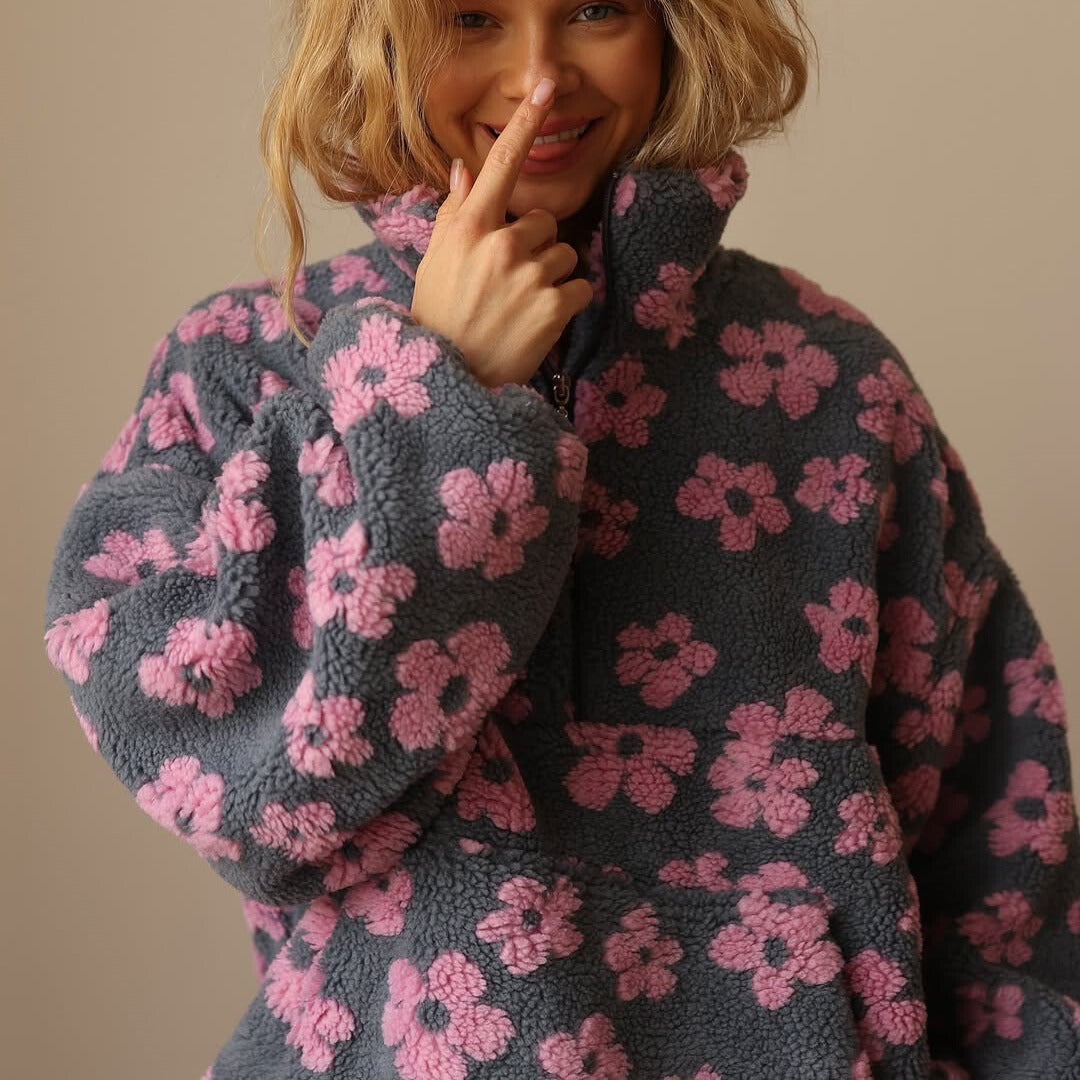 Daisy - Sudadera Fleece Bloom
