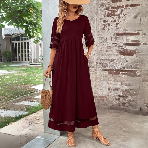 Beth | Vestido midi favorecedor que alisa el abdomen
