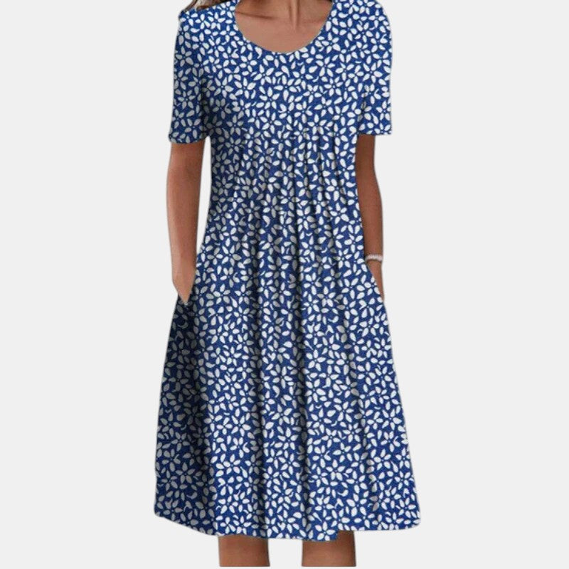 Gigi™ | Vestido de algodón con cobertura del abdomen