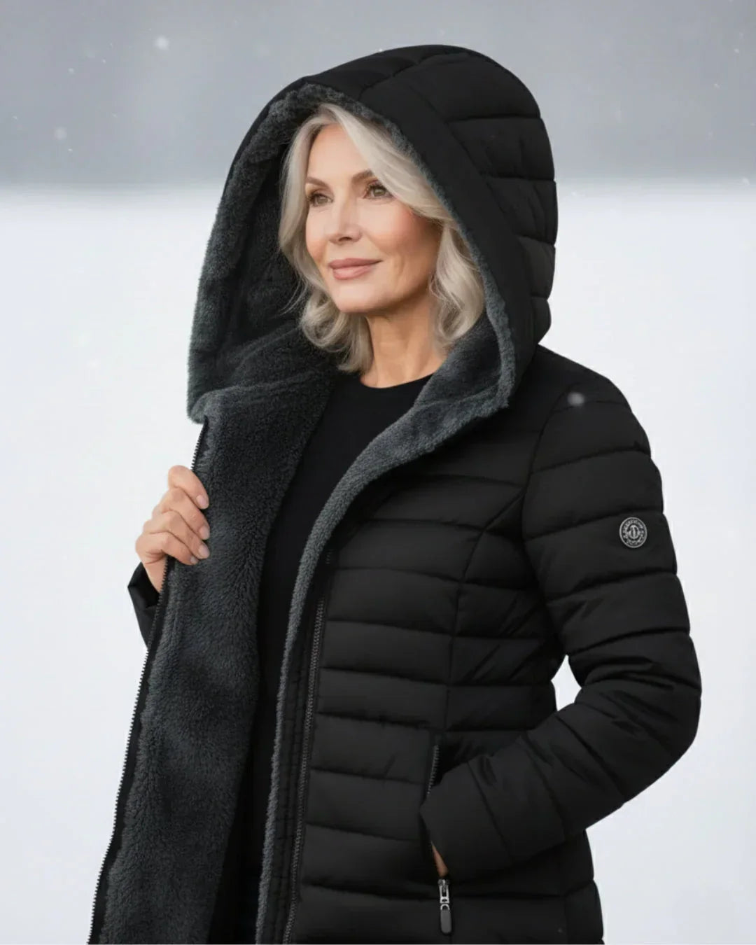 Olivia - Chaqueta de Invierno Acolchada