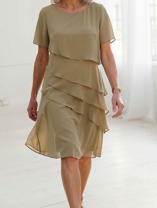 Juliette – Vestido de elegancia fluida con volantes