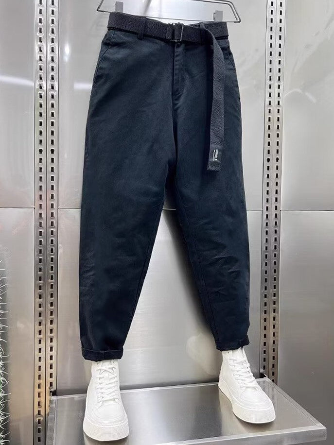 Laurent™ | Pantalones Capri con cinturón
