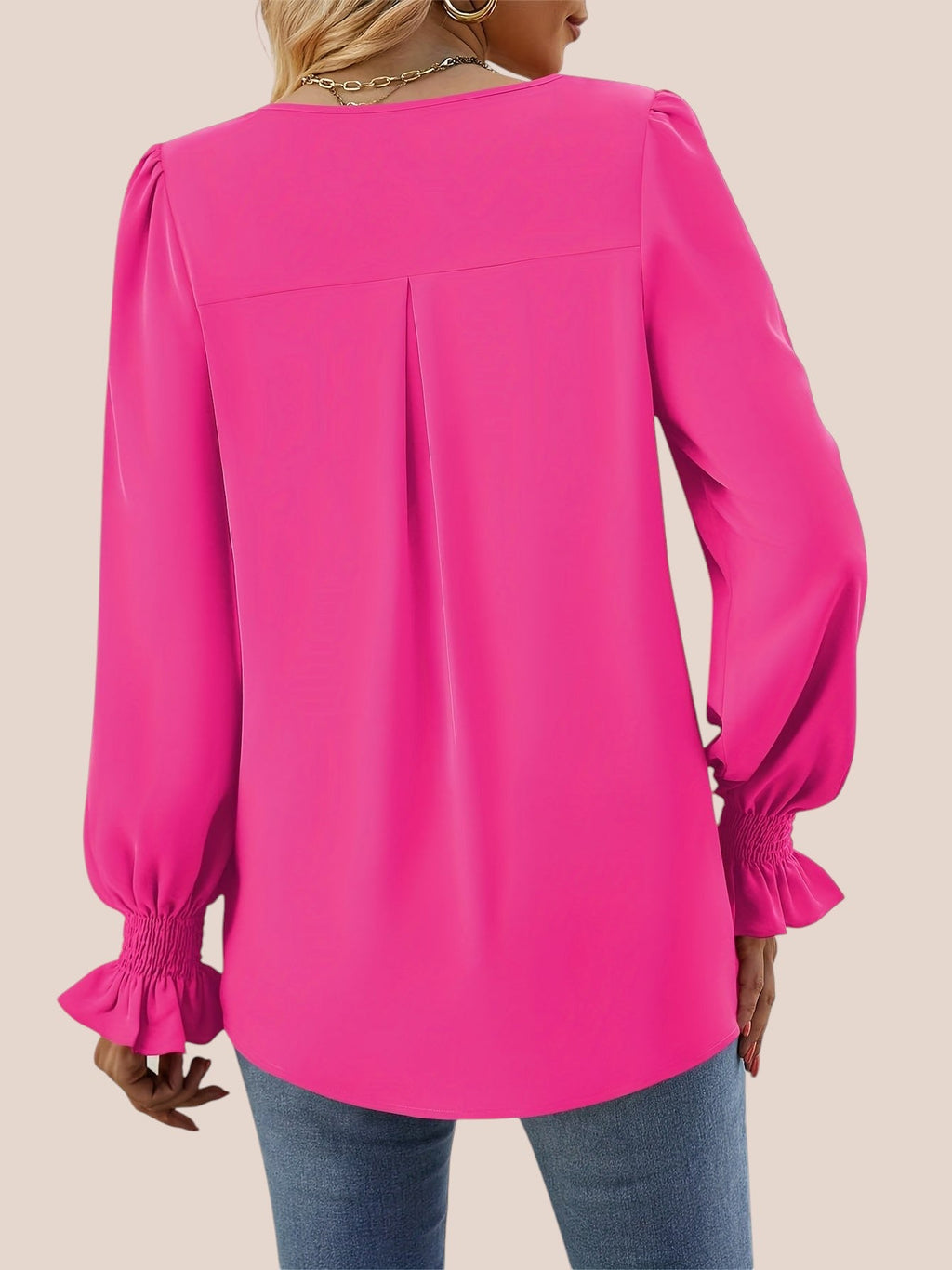 Mira | Blusa elegante con escote en V