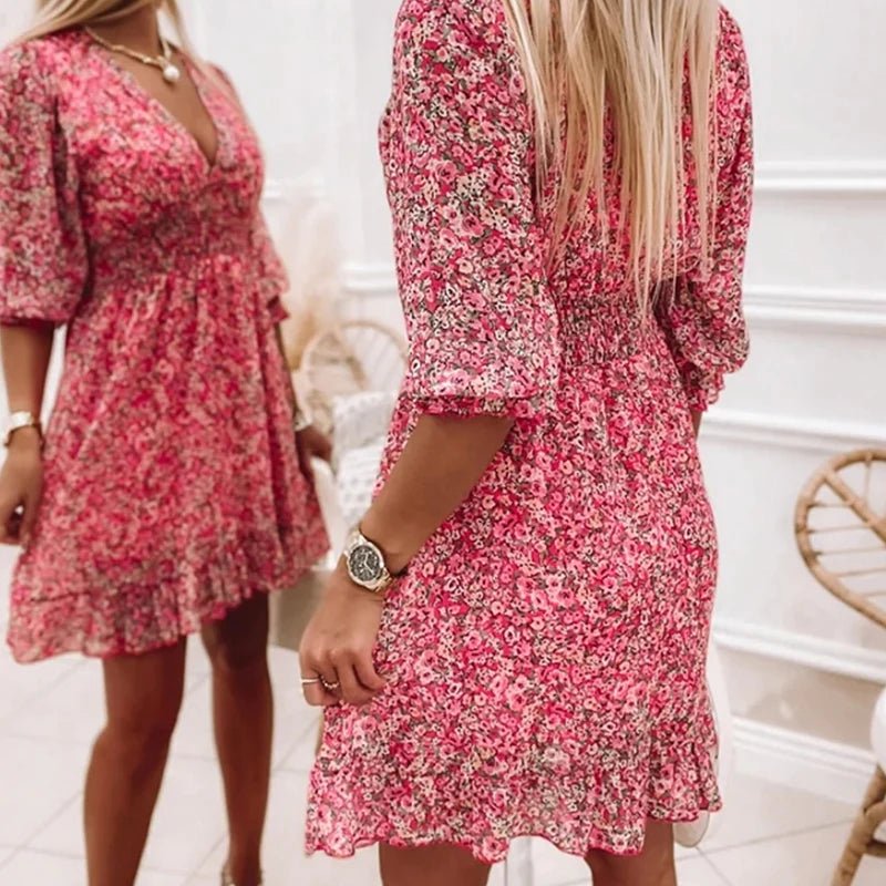 Keely | Vestido floral elegante