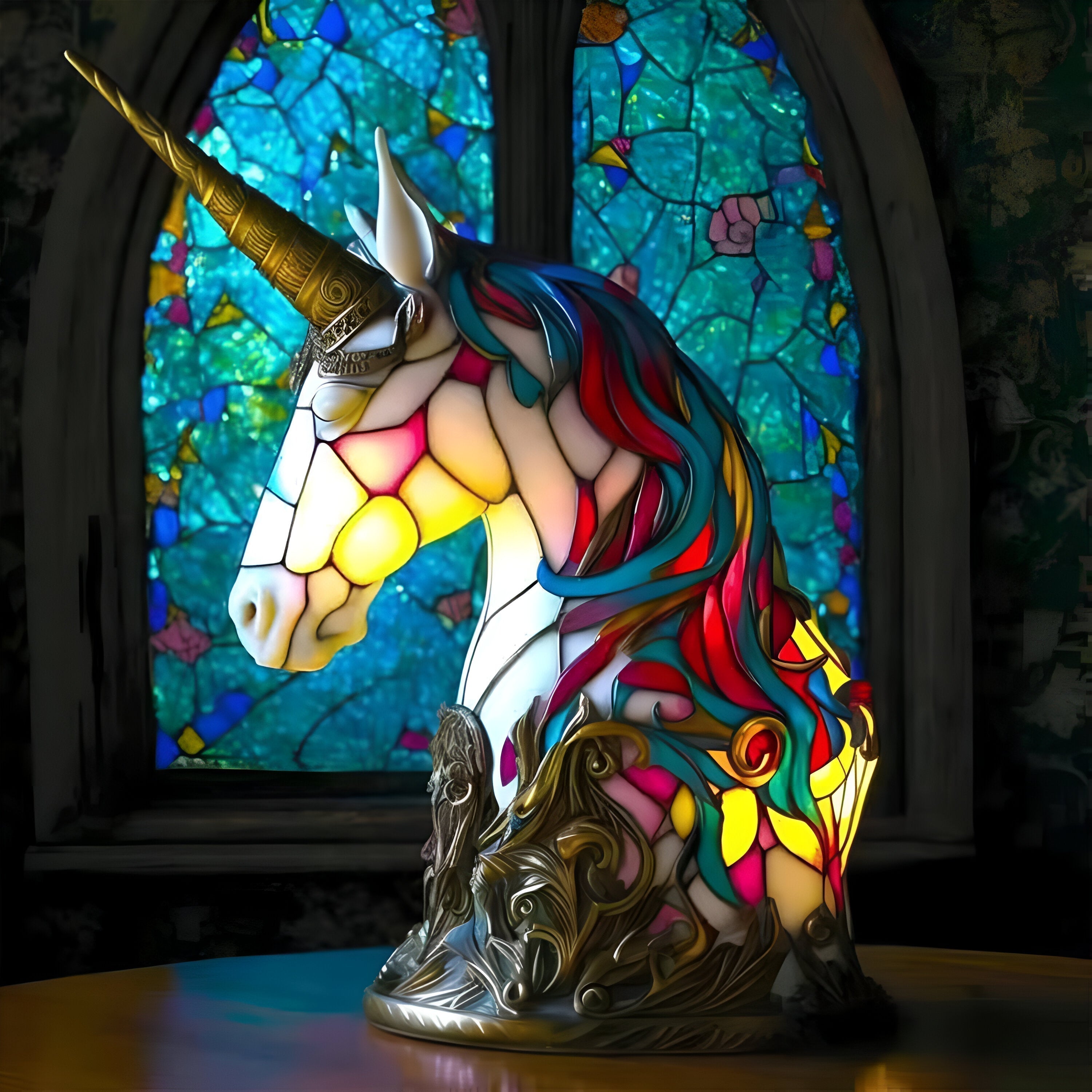 Luna | Lámpara Mágica en Forma de Unicornio