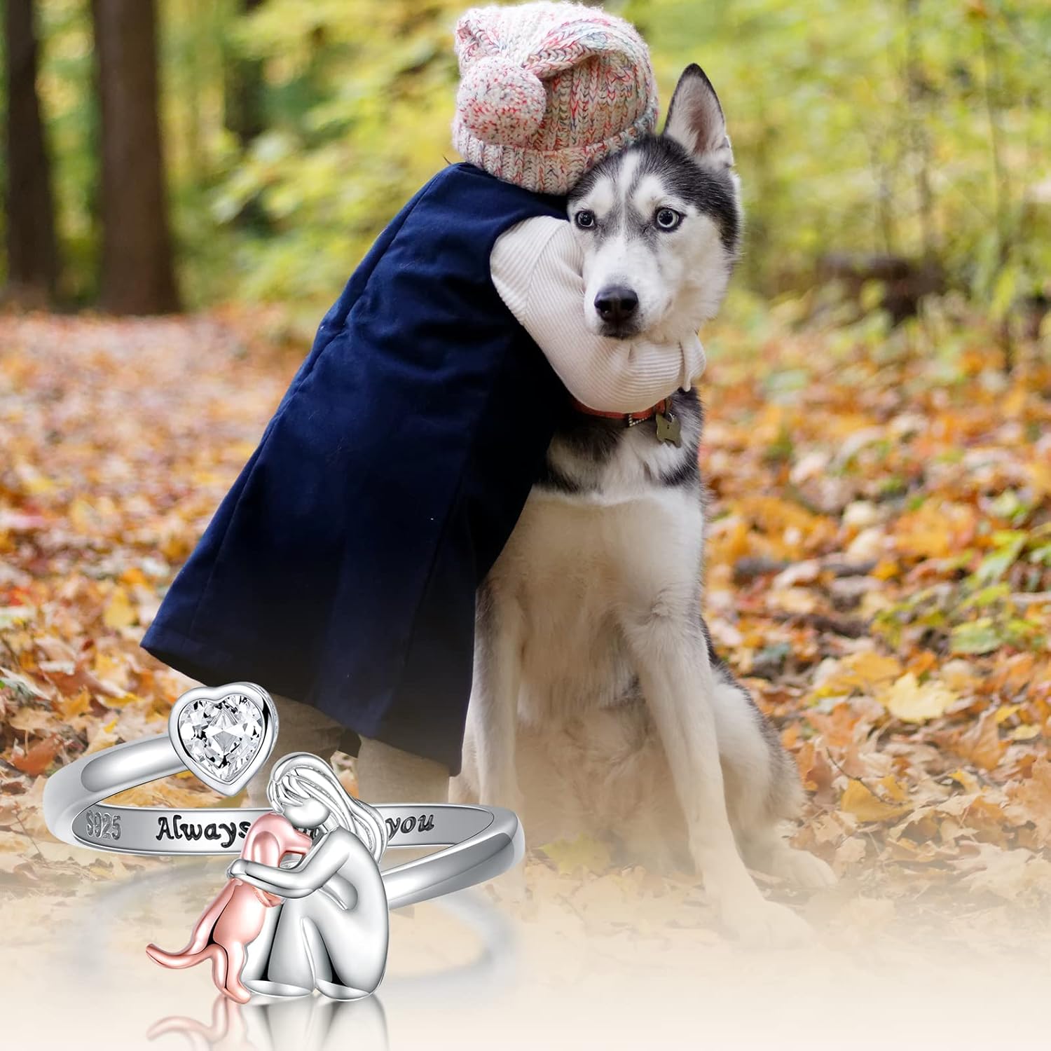 Anillo ajustable – Siempre en mi corazón