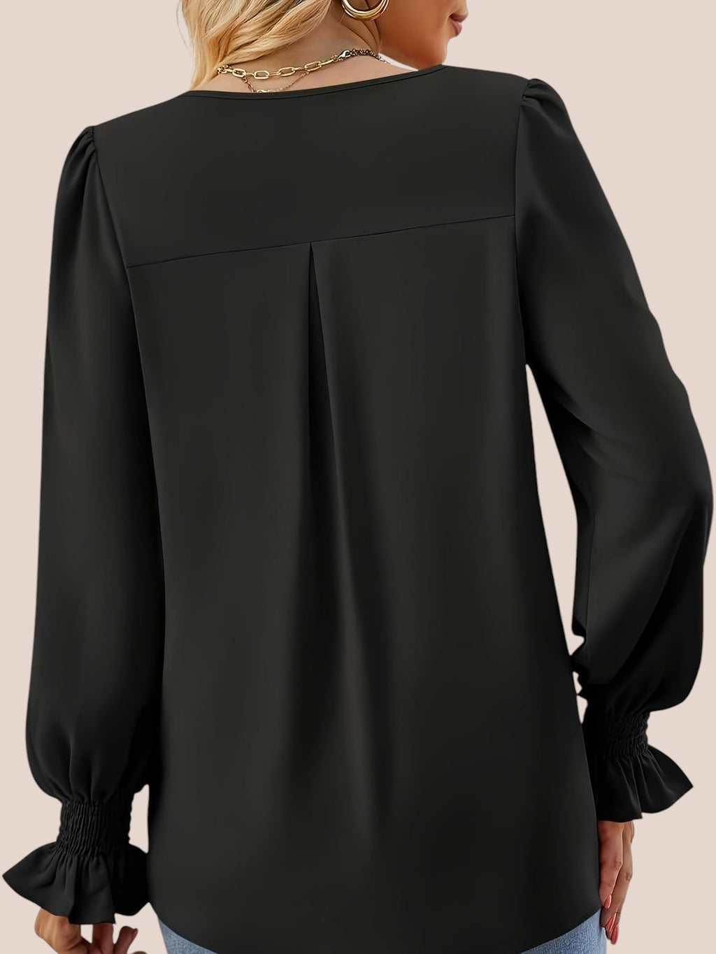 Mira | Blusa elegante con escote en V
