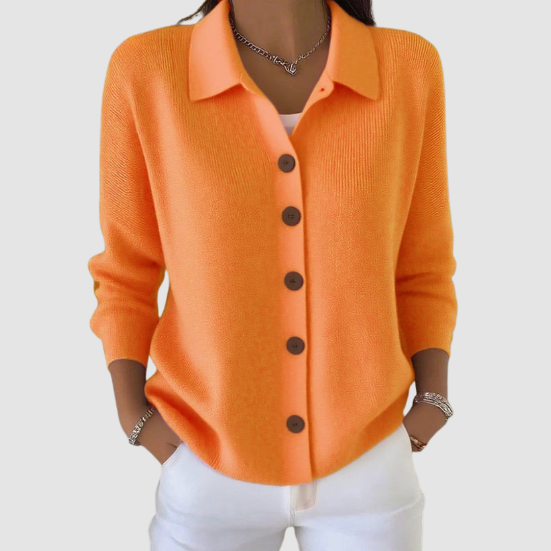 Joanna | Cardigan de punto con botones