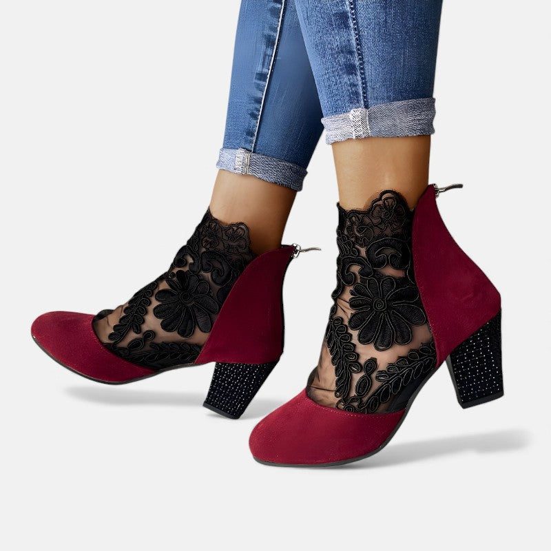 Norene™ | Tacones ortopédicos transpirables con estilo