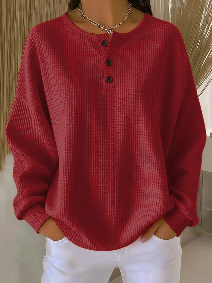 Adèle™ |Sudadera con cuello elegante