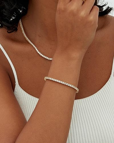 Tennis | Pulsera | Dorado