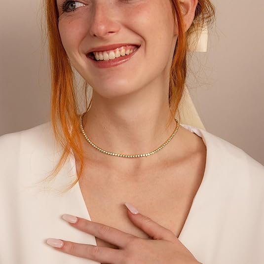 Tennis | Collar | Dorado