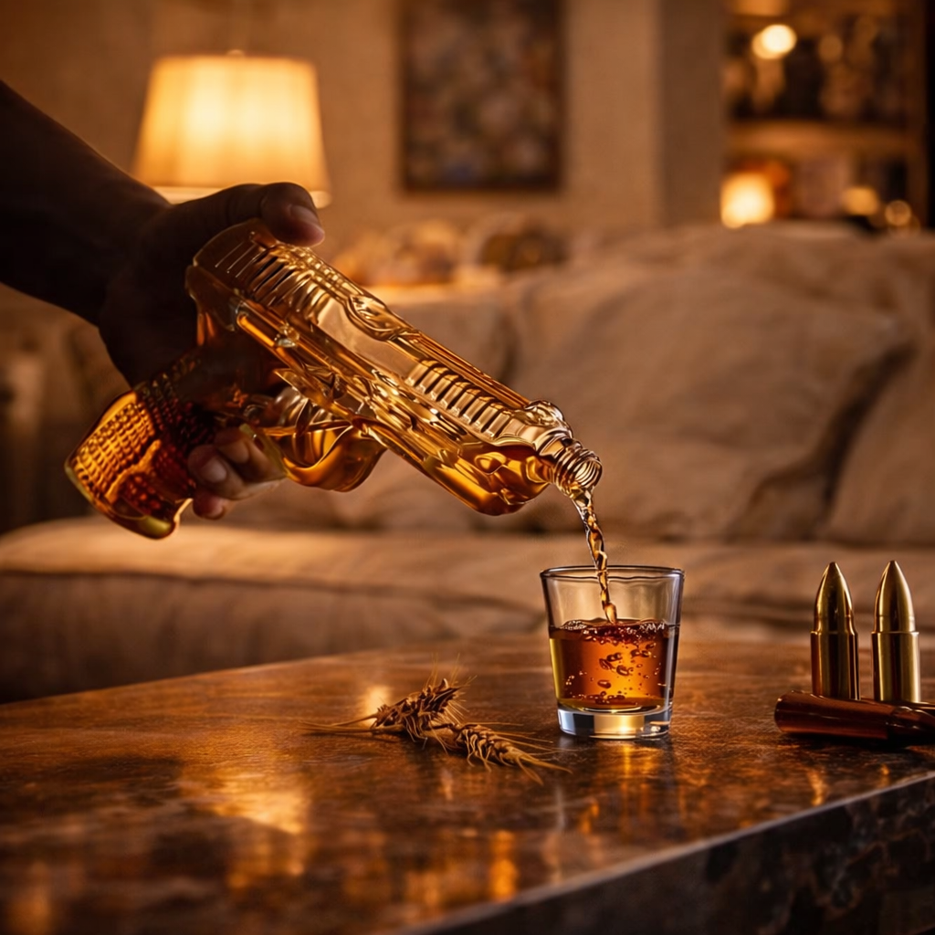 Gun Edición - Garrafa de Whisky