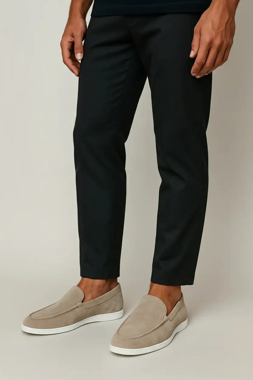 Mocasines de gamuza elegantes