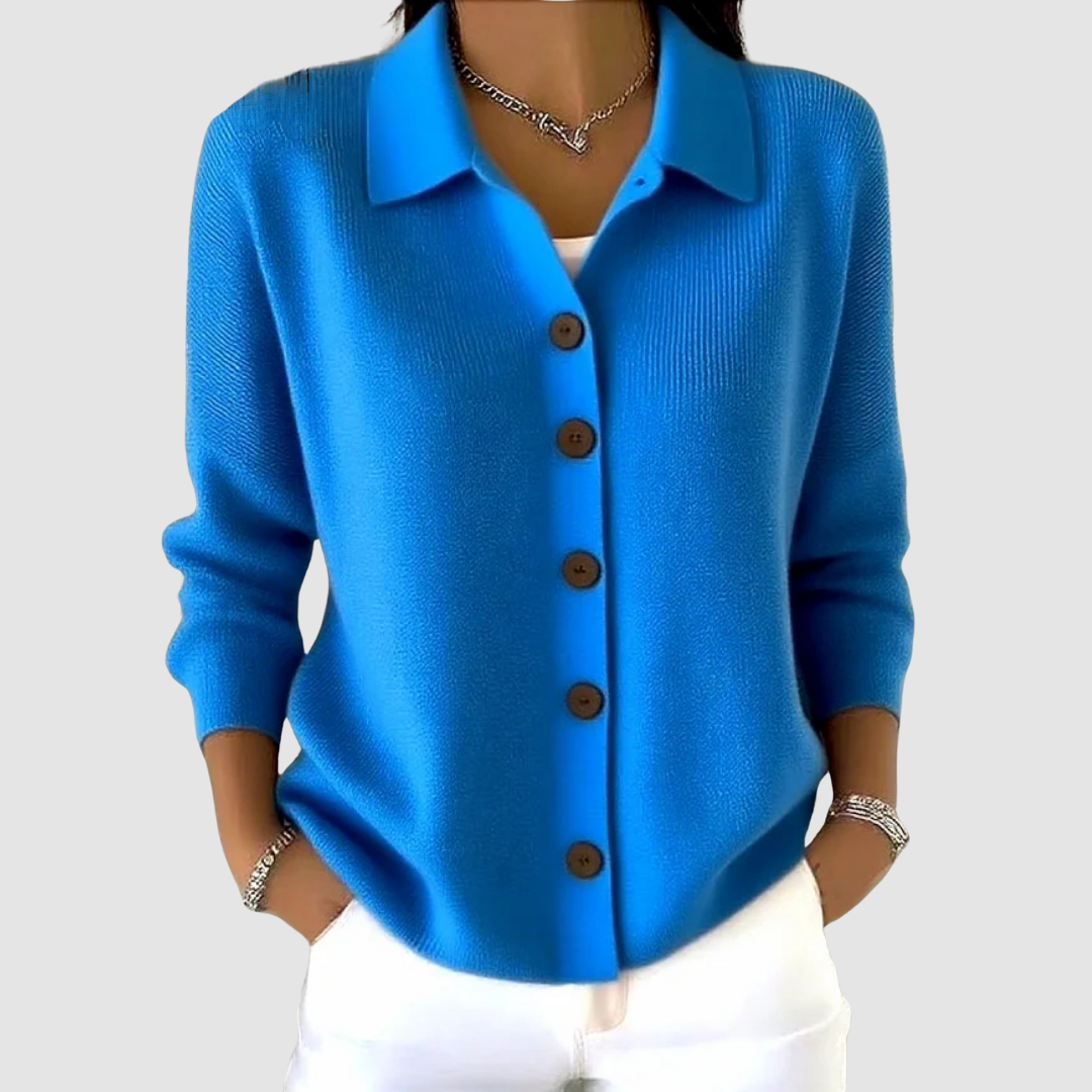 Joanna | Cardigan de punto con botones
