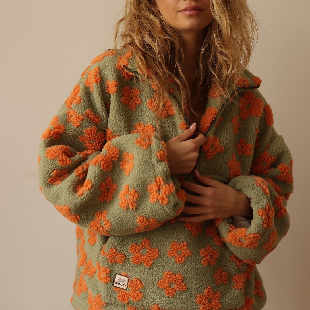 Daisy - Sudadera Fleece Bloom