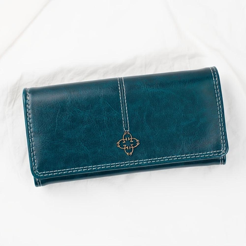 Nicole | Cartera de cuero larga