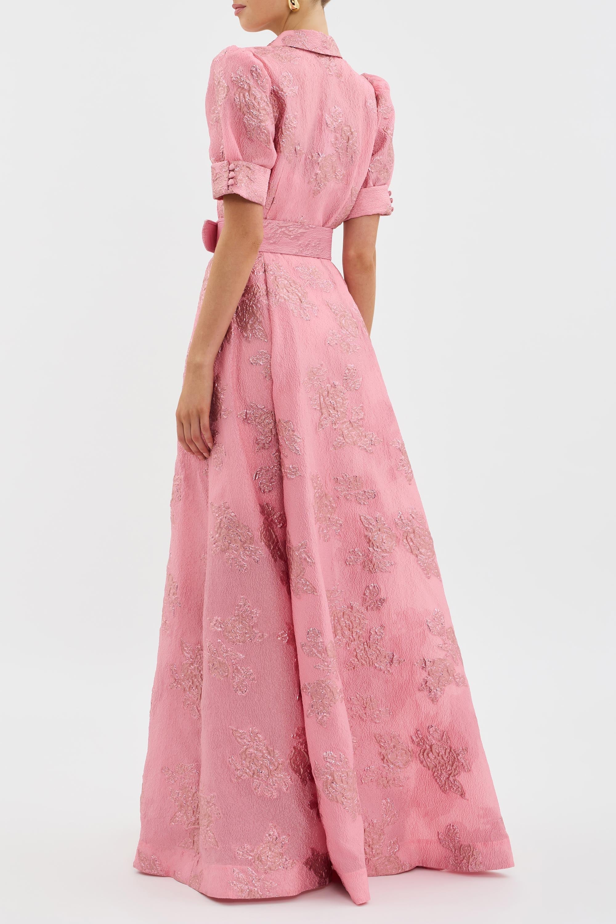 Aria™ | Vestido con mangas abullonadas cortas