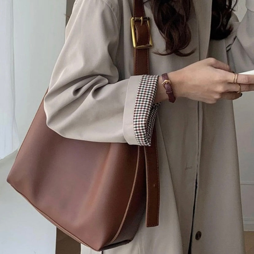 Ella | Bolso bandolera de cuero