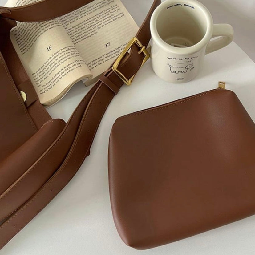 Ella | Bolso bandolera de cuero