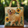 Bolso de terciopelo dorado