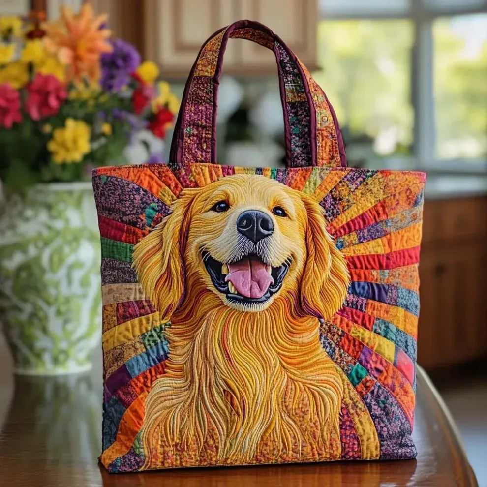 Compañero Dorado | Bolso acolchado hecho a mano