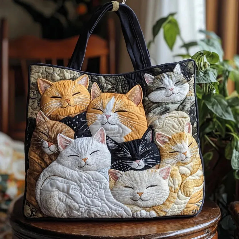 Bolso artesanal acolchado Sueño Puro
