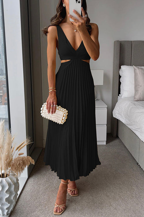 Vestido Bellezza – Vestido plisado para ocasiones