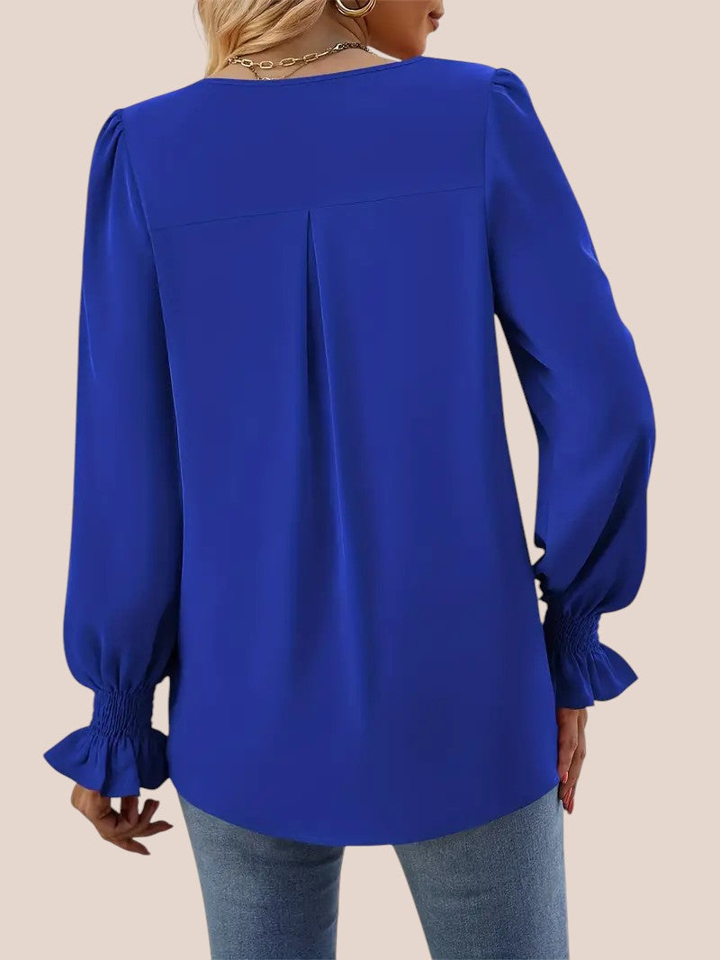 Mira | Blusa elegante con escote en V