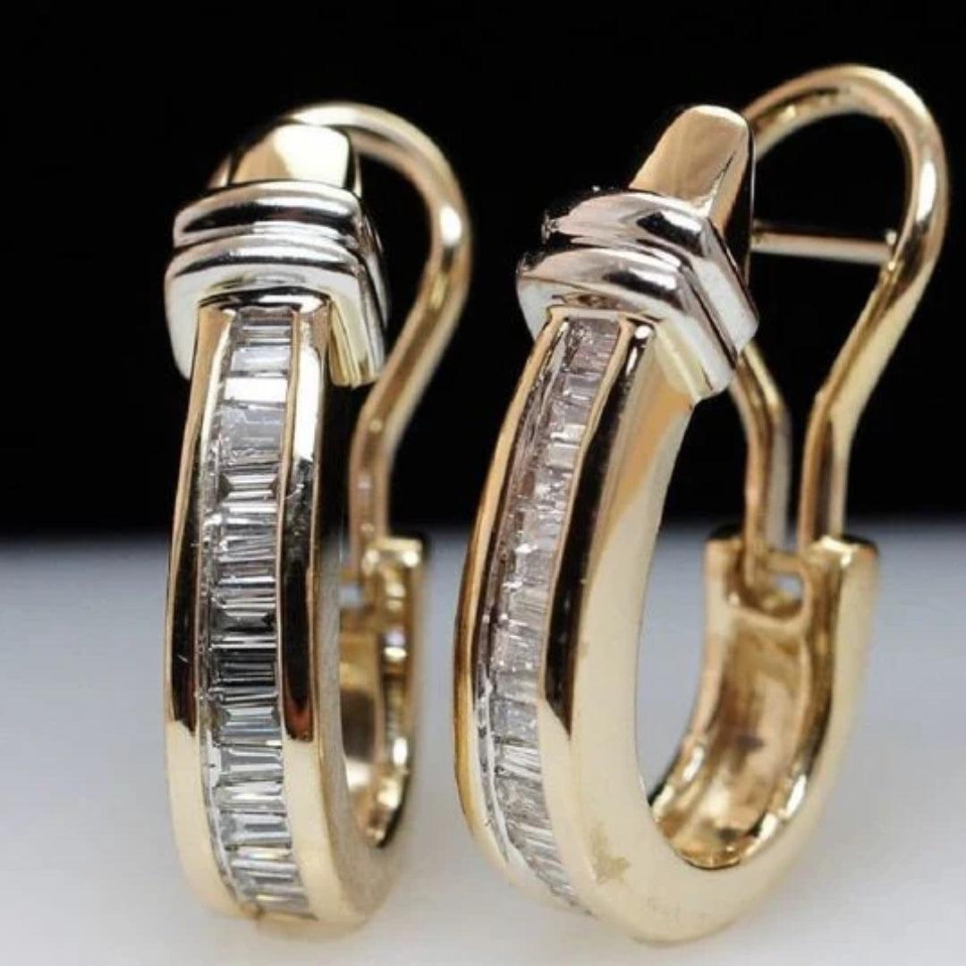 Pendientes Vintage de Diamantes Valera