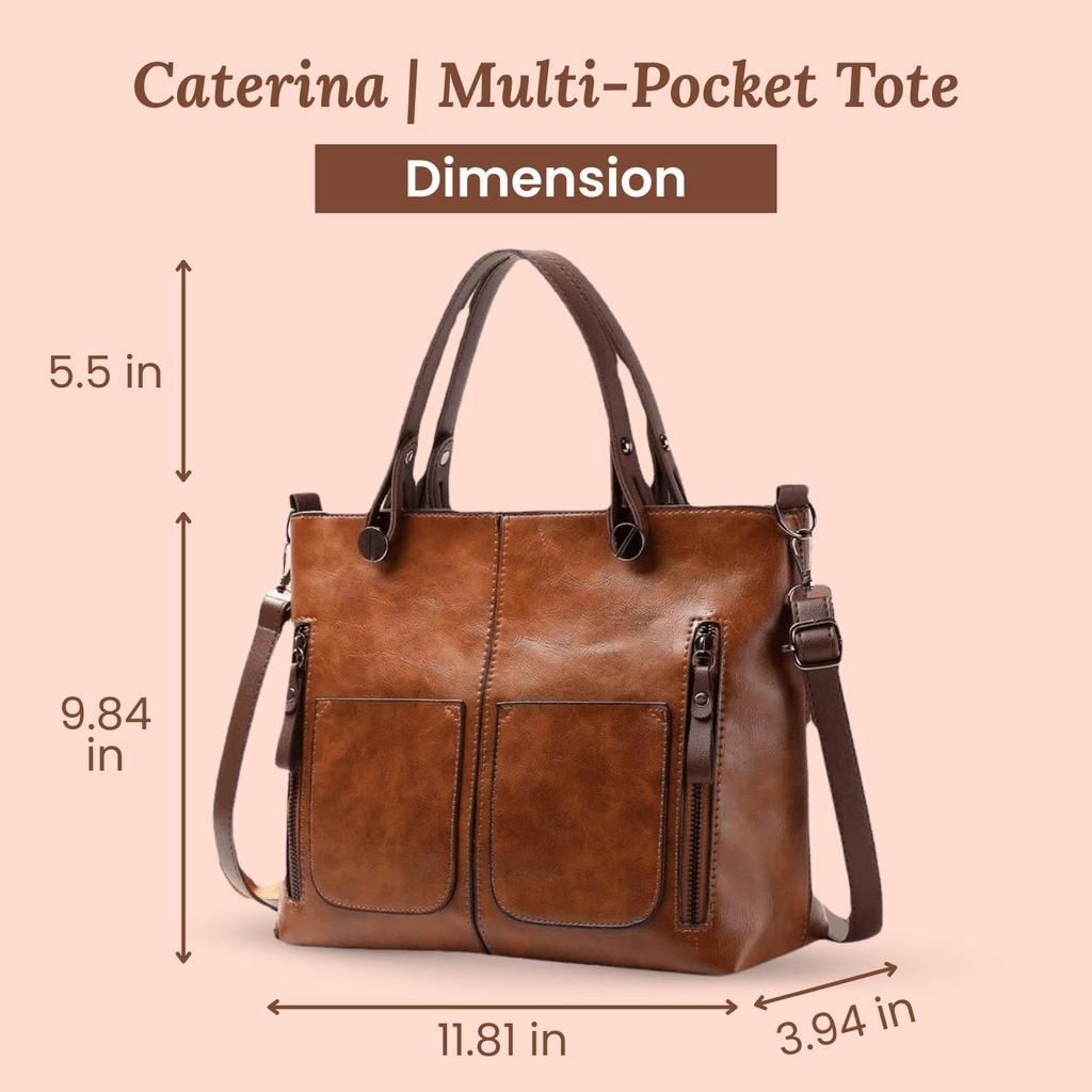 Caterina’s Multi-Bolsillos | Bolsa Cruzada
