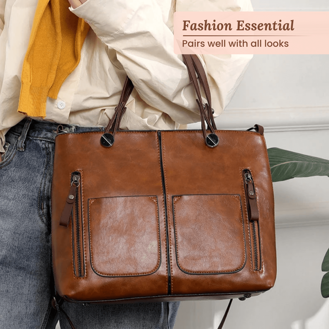 Caterina’s Multi-Bolsillos | Bolsa Cruzada
