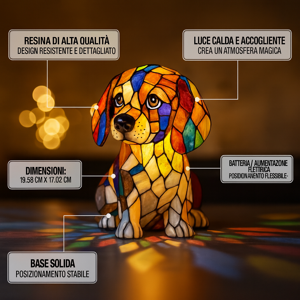 Minoes | Lámpara Mágica para Perro