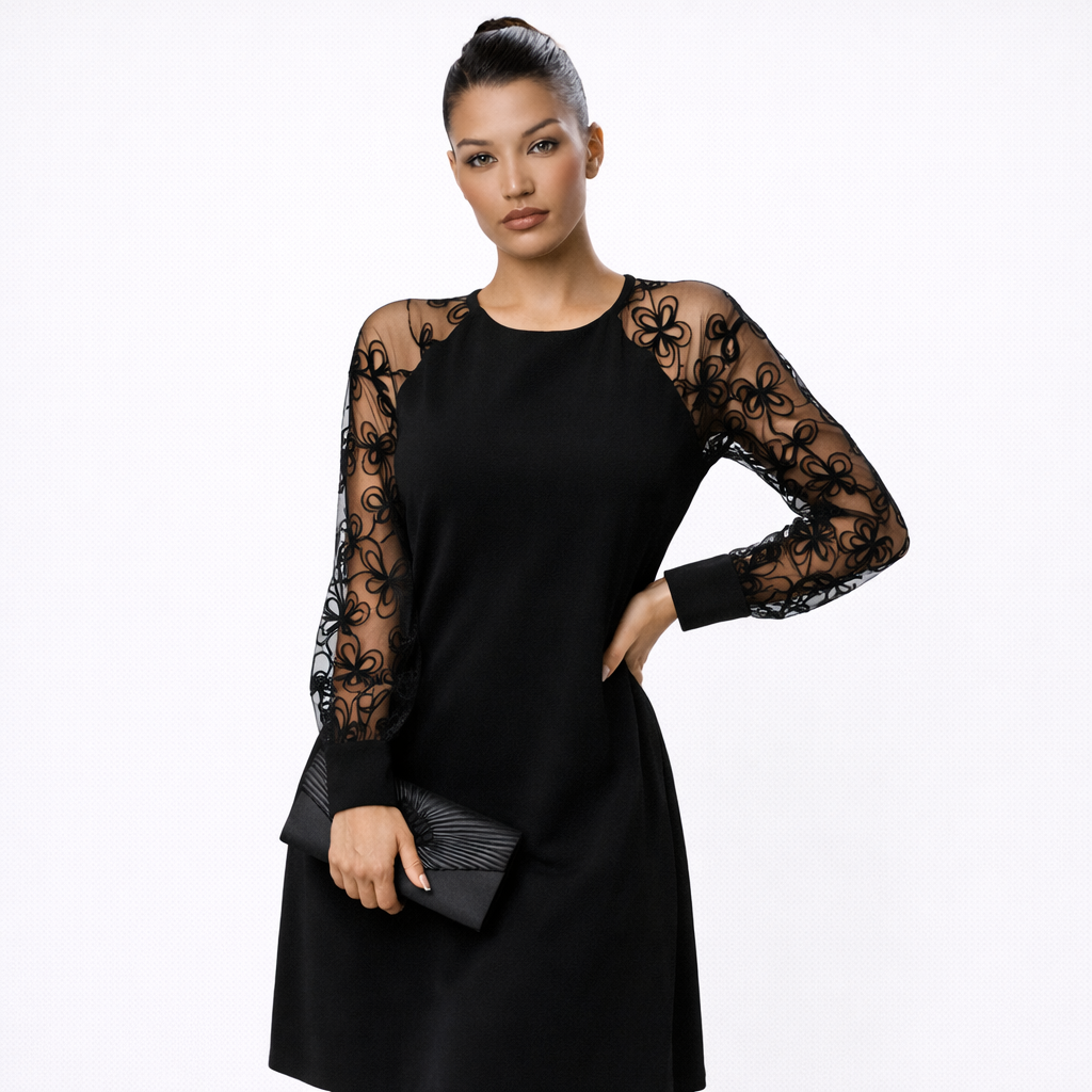 Lilia | Vestido midi clásico