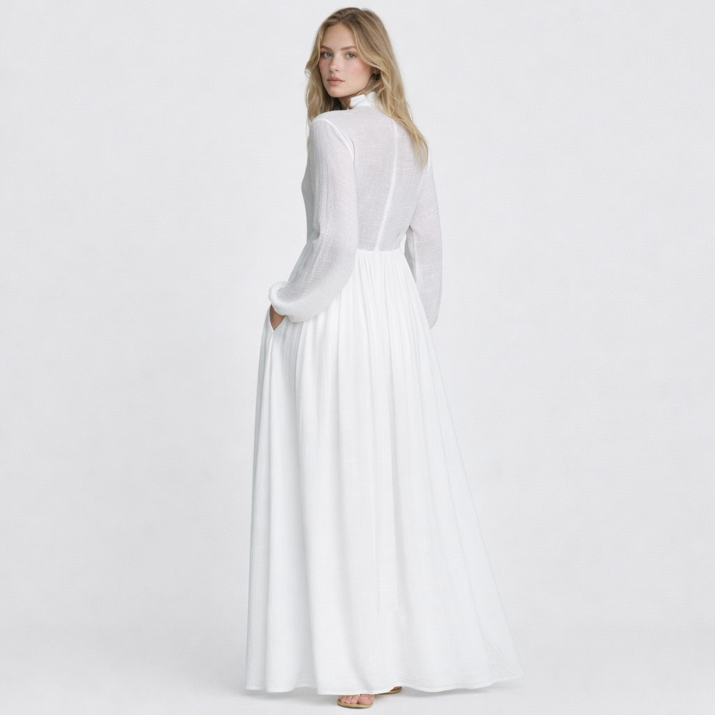Elisa | Vestido Maxi Patchwork