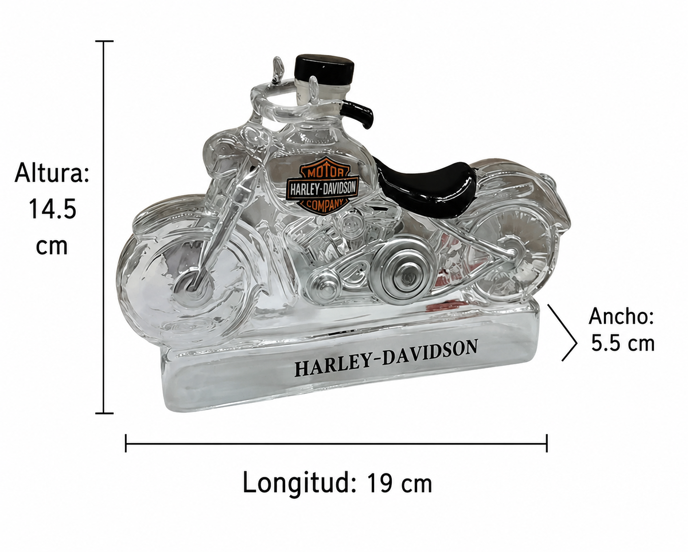 Garrafa de whisky - Edición Harley-Davidson