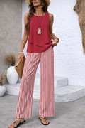 Rosavienne | Conjunto Riviera a rayas
