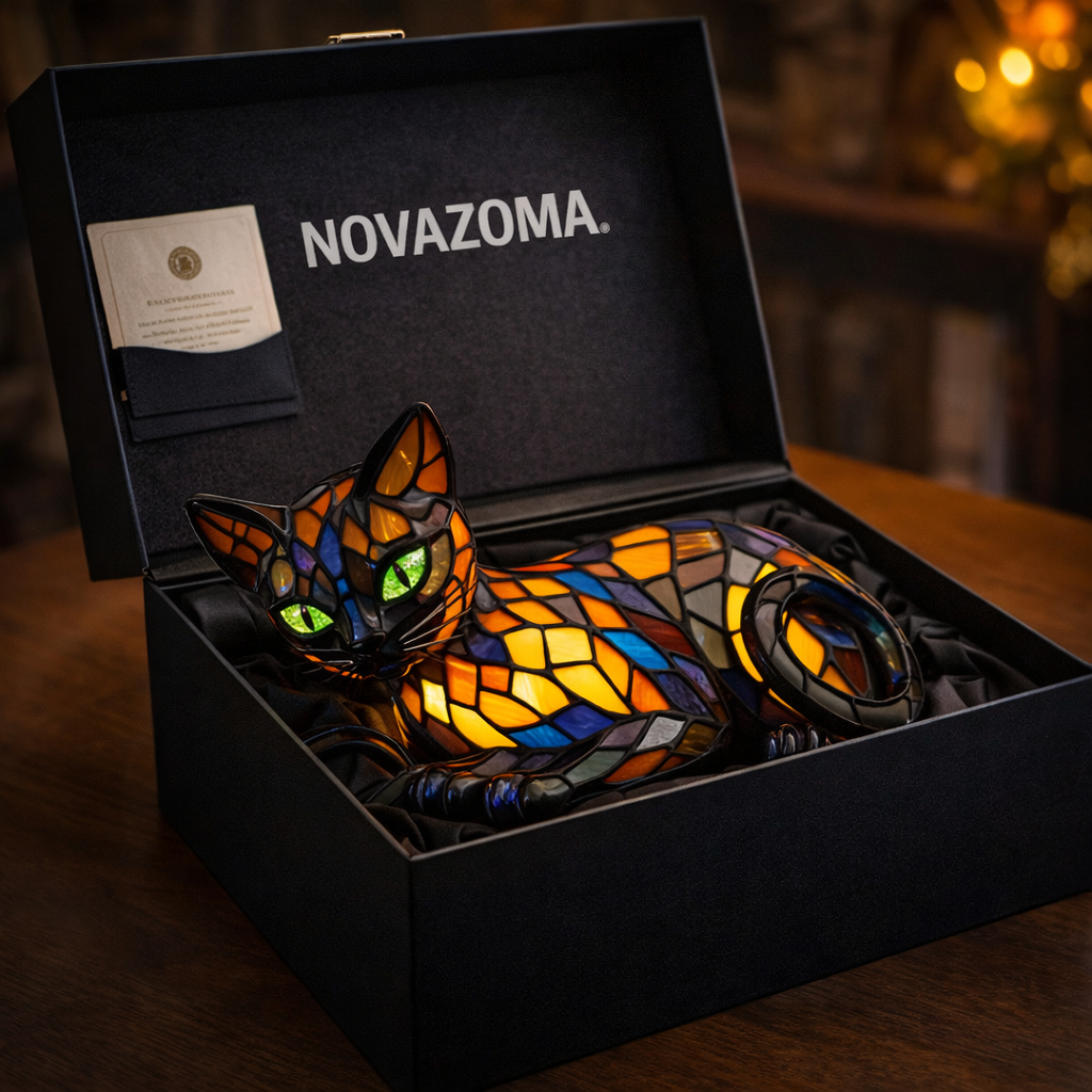 WHISKAGLOW | Lámpara Gato Místico