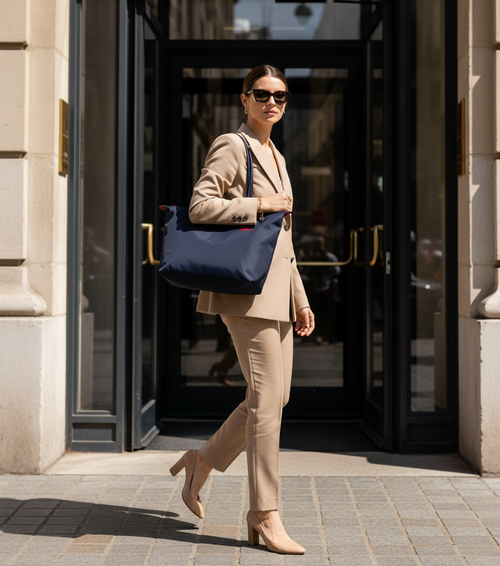 BOLSO TOTE GRANDE LONGCHAM | NAVY