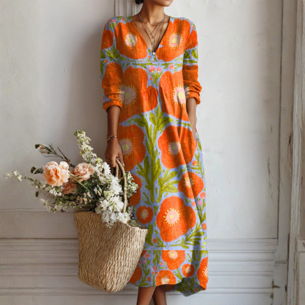 Claire | vestido de primavera con estilo sin esfuerzo