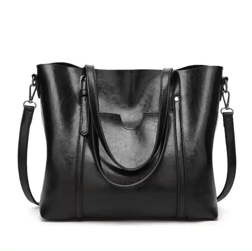 Aubrey | Bolso tote de cuero