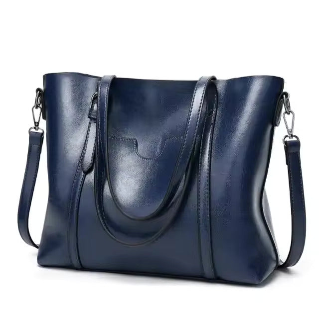 Aubrey | Bolso tote de cuero