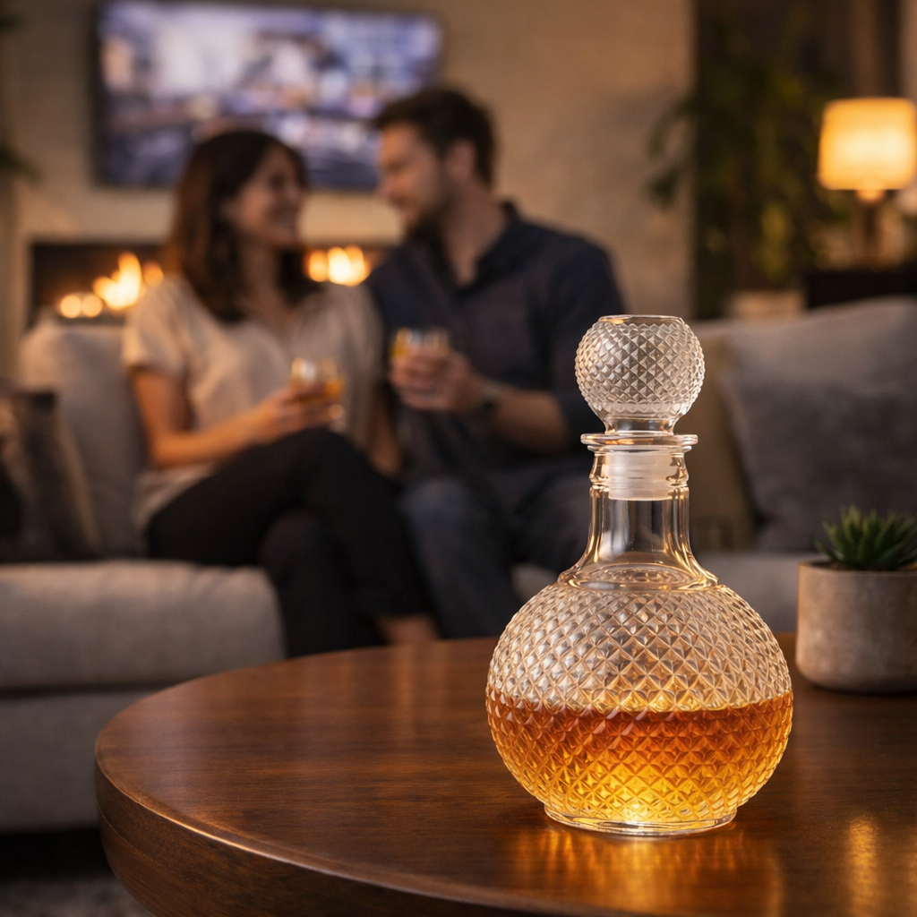 Edición Cristal Tallado - Garrafa de Whisky
