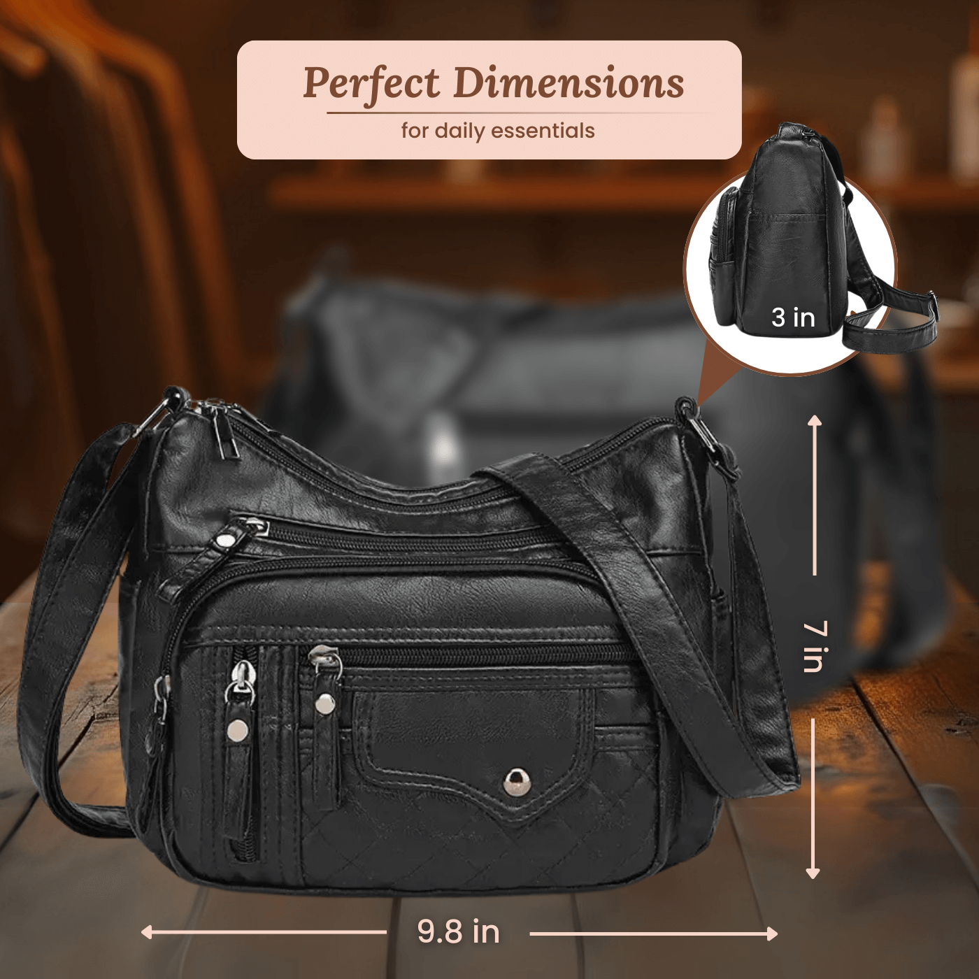 Antonina’s Estilo Utilitario | Bolsa Cruzada