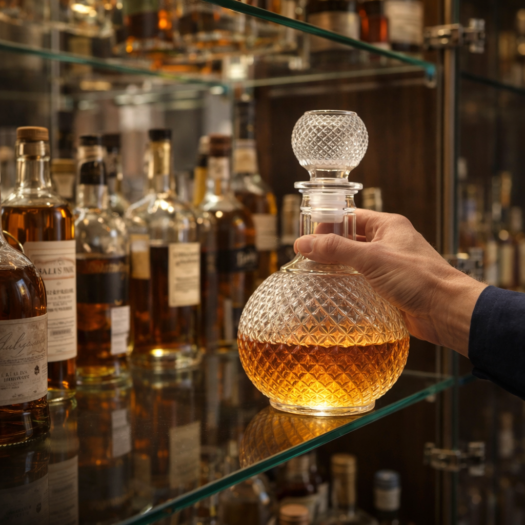 Edición Cristal Tallado - Garrafa de Whisky