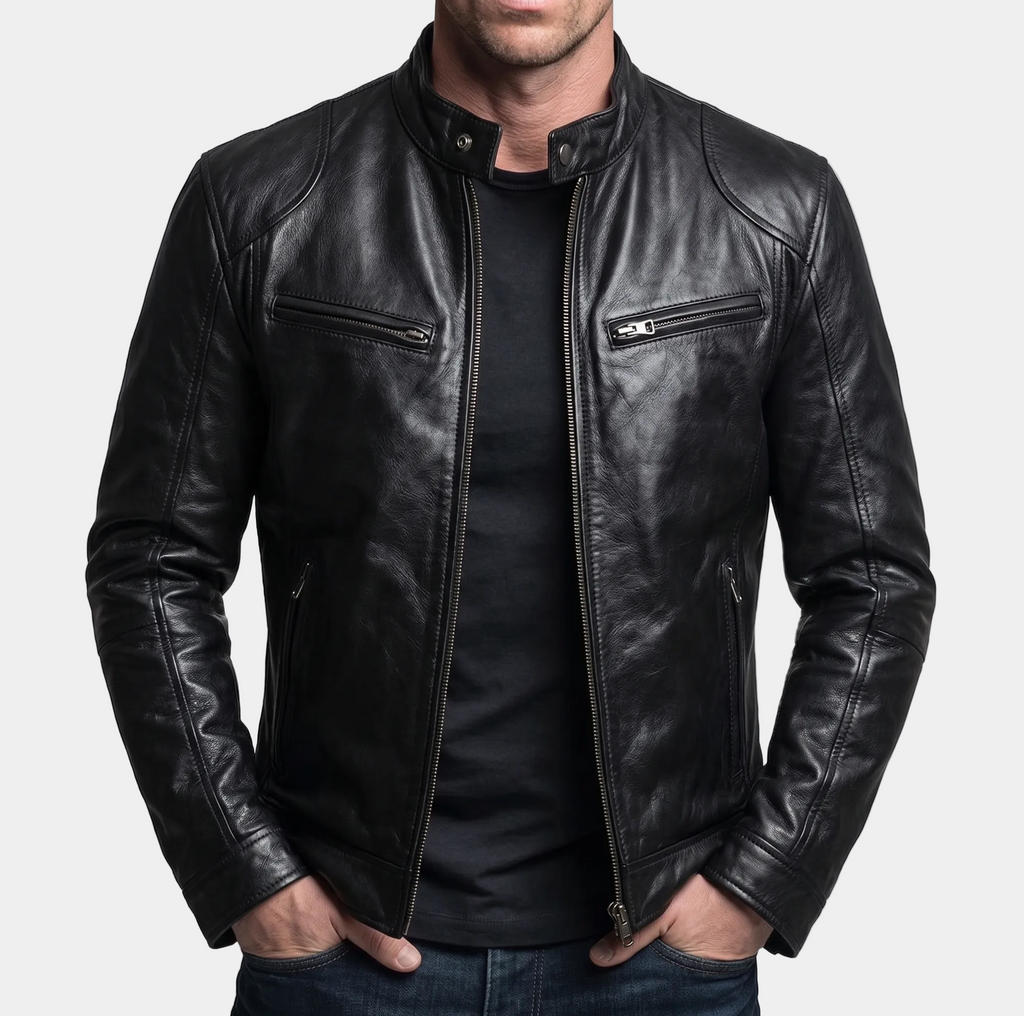 Mitchell | Chaqueta de Cuero para Hombre